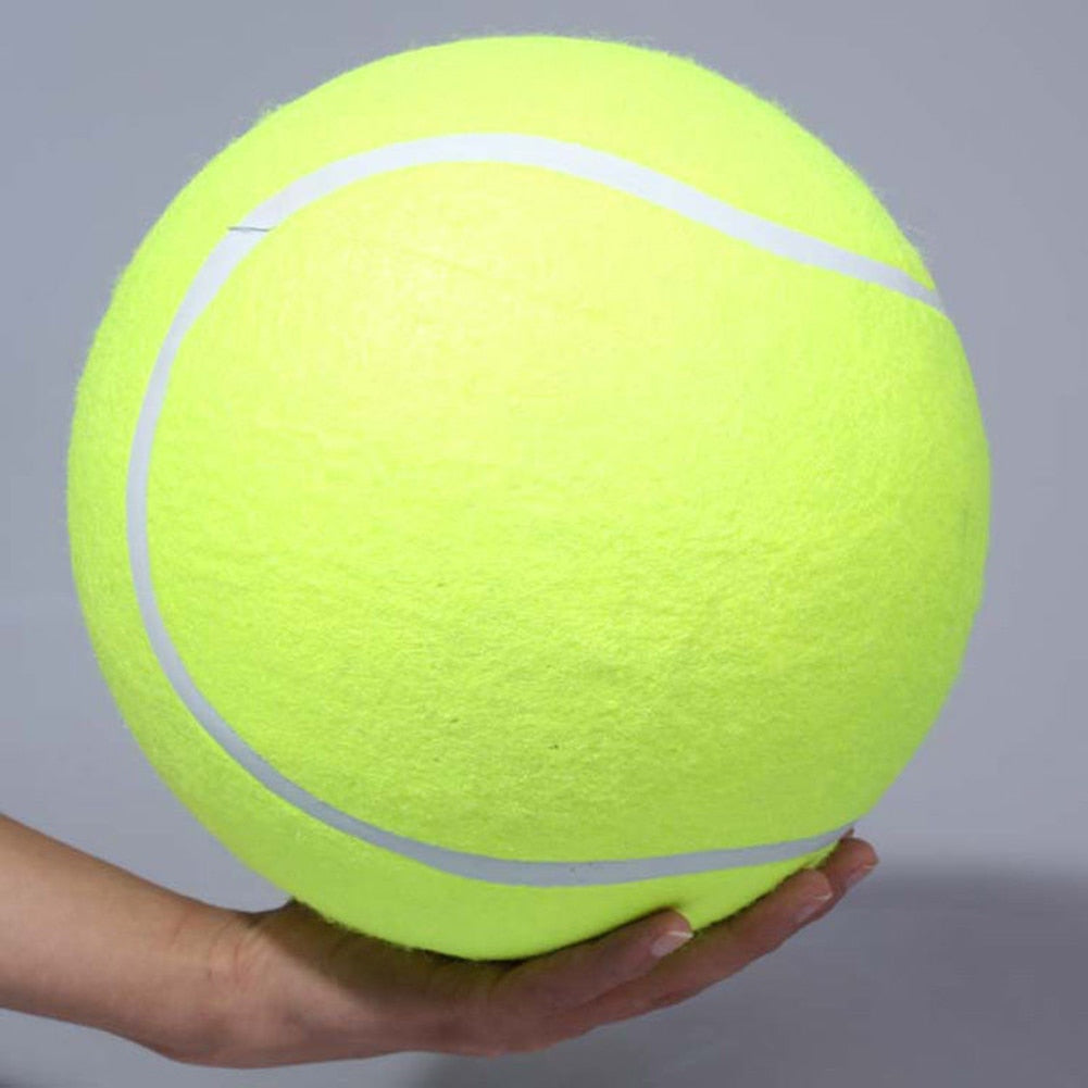 Giant toy tennis ball